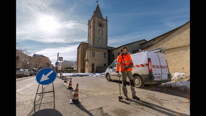 Tecnici Acda al lavoro