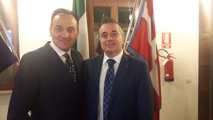 Da sinistra Alberto Cirio e Franco Graglia