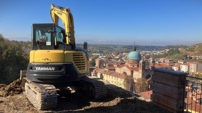 Dogliani, ripartiti i lavori di messa in sicurezza del borgo Castello. Interventi da oltre 510 mila euro