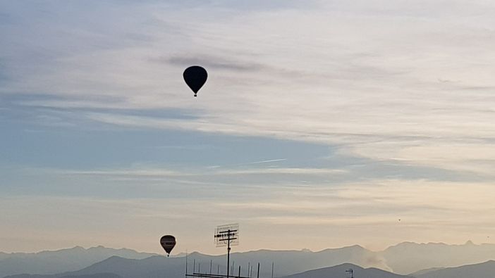 Le mongolfiere nel cielo sopra Bra