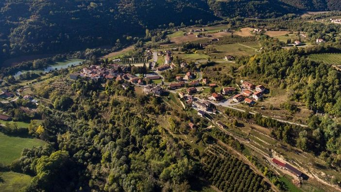 Foto panoramica di San Benedetto Belbo