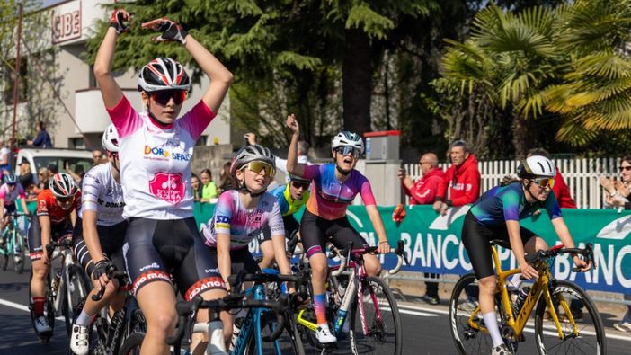 Uno scatto relativo all'arrivo