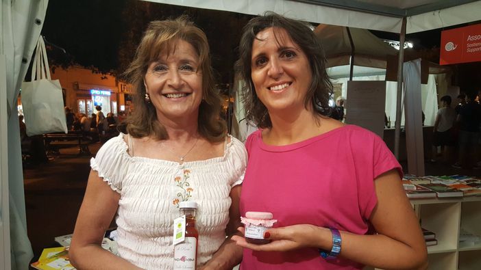 Maria Giulia Scolaro con Silvia Gullino Maria Giulia Scolaro con Silvia Gullino