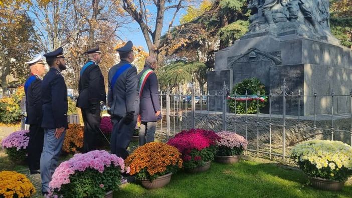 Celebrato a Bra il 4 novembre, Festa dell’Unità Nazionale e delle Forze Armate (FOTO)