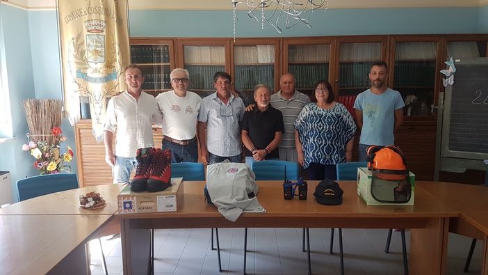 Un momento dell'incontro in municipio