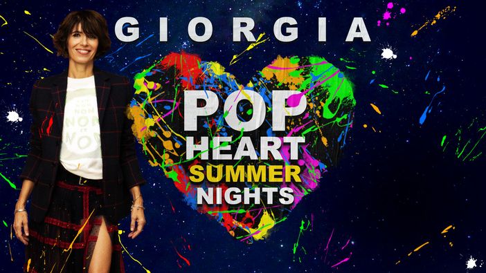 Giorgia in concerto all'Anima Festival di Cervere con il "Pop heart summer nights"