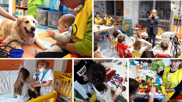 Il gioco è decisivo per la salute dei bambini, anche e soprattutto in ospedale (servizio a cura di Fabio Gandini) Il gioco è decisivo per la salute dei bambini, anche e soprattutto in ospedale (servizio a cura di Fabio Gandini)