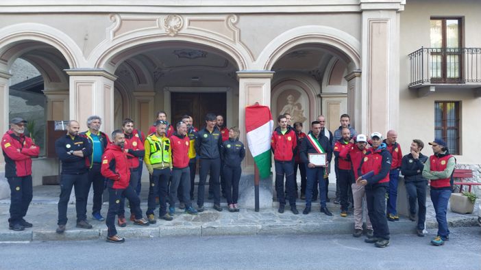 Al Soccorso alpino la cittadinanza onoraria di Valdieri, dove fu fondata la prima sezione della Granda