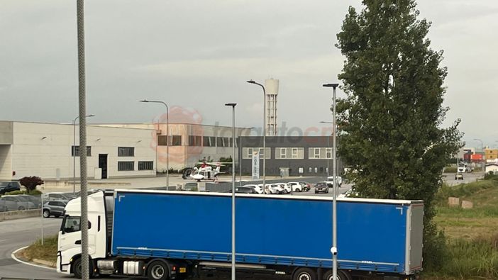 Incidente sul lavoro alla Industrial Tecnica di Mondovì: uomo di 50 anni in codice giallo Incidente sul lavoro alla Industrial Tecnica di Mondovì: uomo di 50 anni in codice giallo