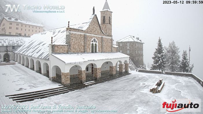 La perturbazione riporta la dama bianca in Granda: nevica sopra i 1500 metri