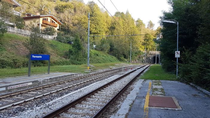 La stazione ferroviaria di Vernante La stazione ferroviaria di Vernante