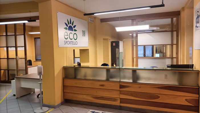 Ecosportello di via Vivaro 2 ad Alba Ecosportello di via Vivaro 2 ad Alba