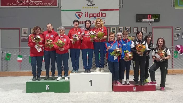 Bocce: Auxilium Saluzzo, due medaglie ai campionati regionali a terne Bocce: Auxilium Saluzzo, due medaglie ai campionati regionali a terne