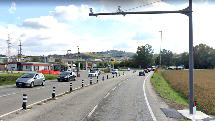 La rotonda della Vigna. Da qui partirà il futuro collegamento destinato ad alleggerire la viabilità lungo corso Europa