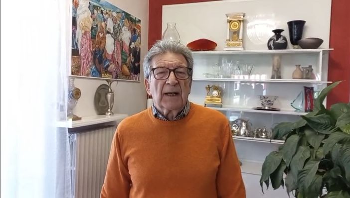 Il presidente onorario di Cuneo Volley, Vito Venni