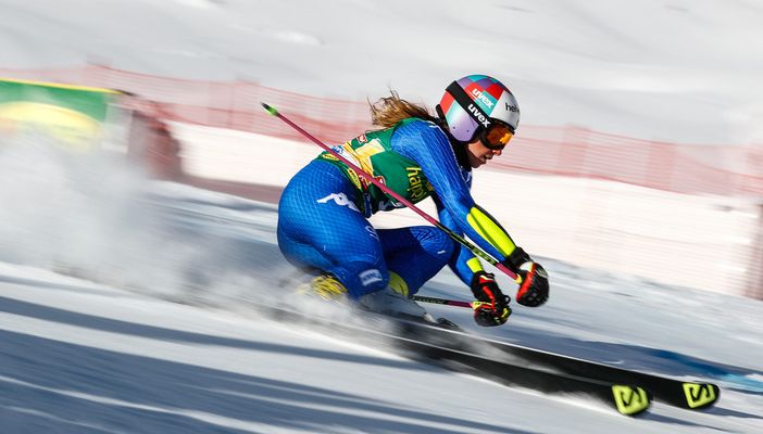 Marta Bassino in azione a Soelden (g. facciotti pentaphoto)