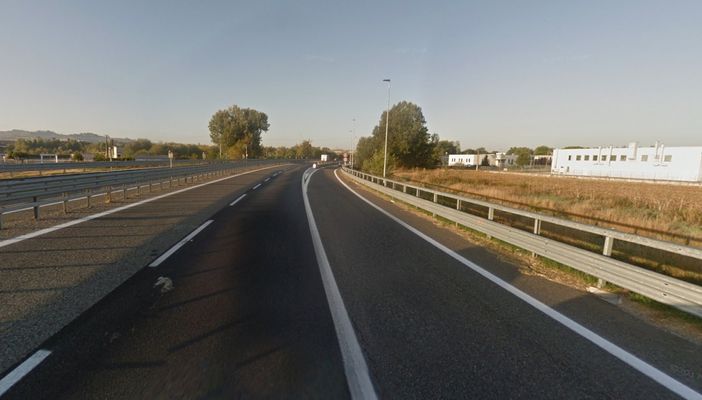 L'uscita Alba Est della tangenziale albese