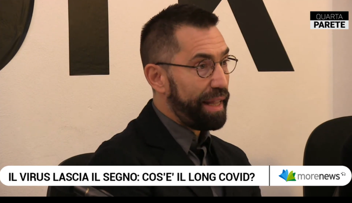 il dottor Antonelli, ospite della puntata sul Long Covid di Quarta parete il dottor Antonelli, ospite della puntata sul Long Covid di Quarta parete