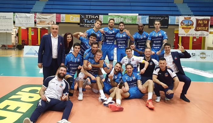 Volley maschile A2 - Cuneo torna al successo, Serniotti: "Vittoria di squadra"