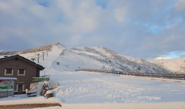 Pian Munè di Paesana: aprono la seggiovia e il tapis roulant [VIDEO]