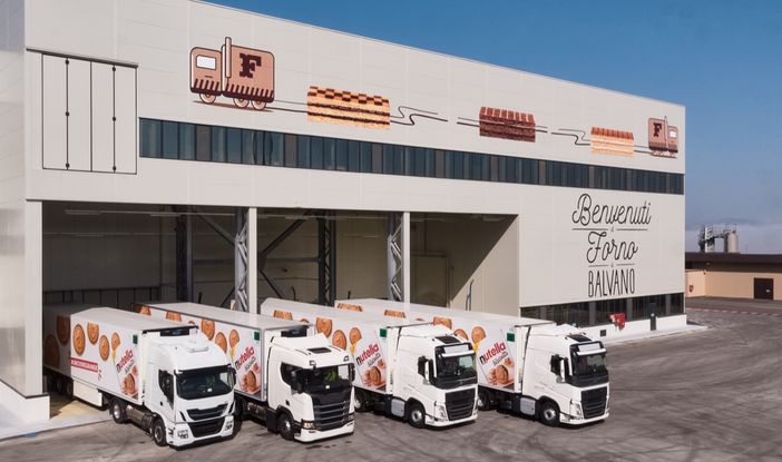 Lo stabilimento Ferrero di Balvano, in Basilicata