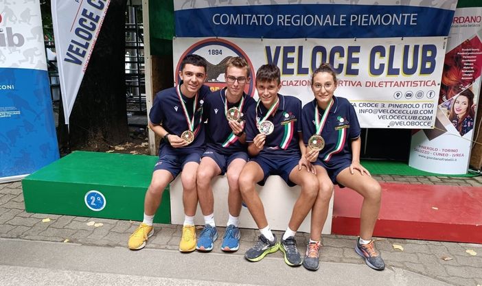 Bocce: l'Auxilium Saluzzo fa incetta di medaglie ai campionati giovanili U15 e U18 Bocce: l'Auxilium Saluzzo fa incetta di medaglie ai campionati giovanili U15 e U18