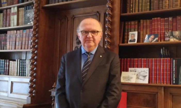 Il sindaco uscente di Somano, Claudio Paolazzo