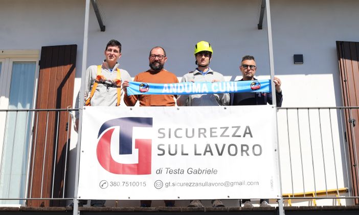GT Sicurezza sul lavoro al fianco del Cuneo Volley GT Sicurezza sul lavoro al fianco del Cuneo Volley