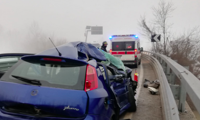 Morto il ragazzo coinvolto nell'incidente tra San Michele Mondovì e Lesegno