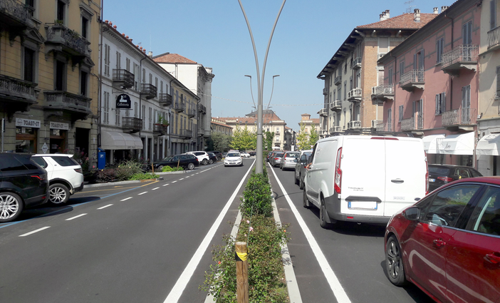 Traffico in corso Italia