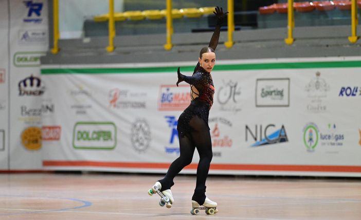 Victoria Alba Pattinaggio: Carola Franza in pista ai Campionati Italiani assoluti