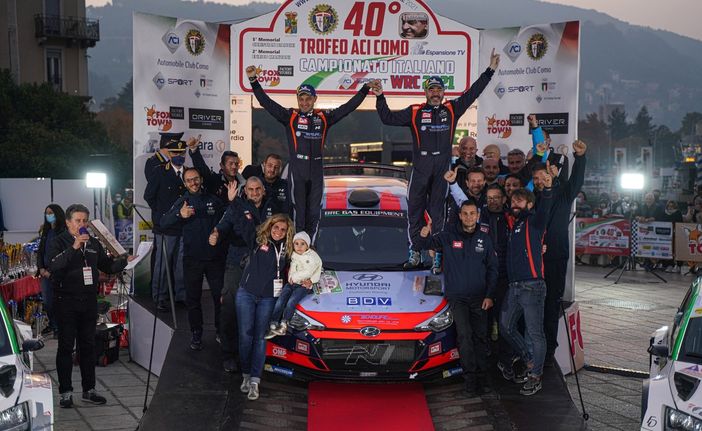 Motori: nuovo trionfo targato BRC Racing Team, Rossetti e Fenoli si impongono nel Campionato Italiano WRC 2021!