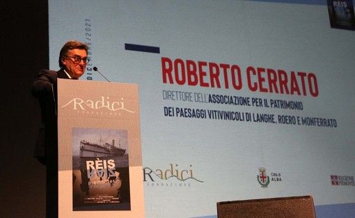 Roberto Cerrato, autore del volume e presidente Centro Studi sul Paesaggio Culturale