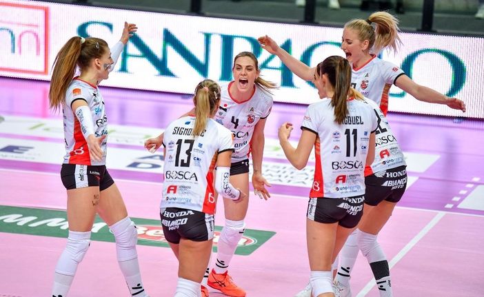 Nel derby con Chieri le gatte hanno dato l'ennesima dimostrazione di carattere (credit Danilo Ninotto)