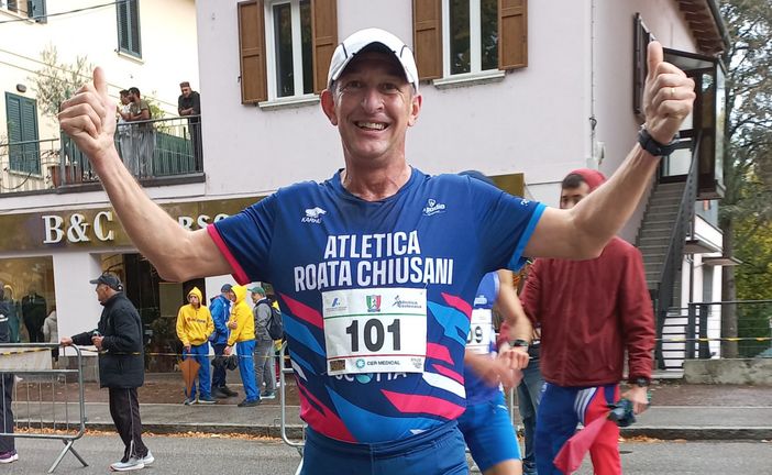 Atletica: Massimo Galliano del Roata Chiusani campione italiano master M50 nei 5 KM su strada