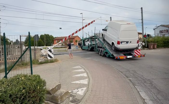 La scena dell'incidente