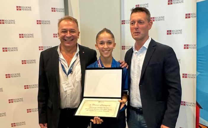 La premiazione di Noemi Lasagna La premiazione di Noemi Lasagna