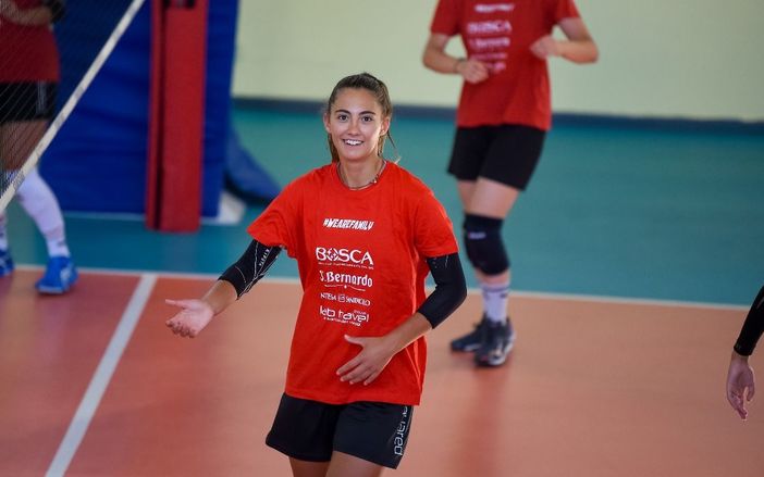 Capitan Battistino è pronta a guidare le sue nel derby con Alba (credit Danilo Ninotto) Capitan Battistino è pronta a guidare le sue nel derby con Alba (credit Danilo Ninotto)