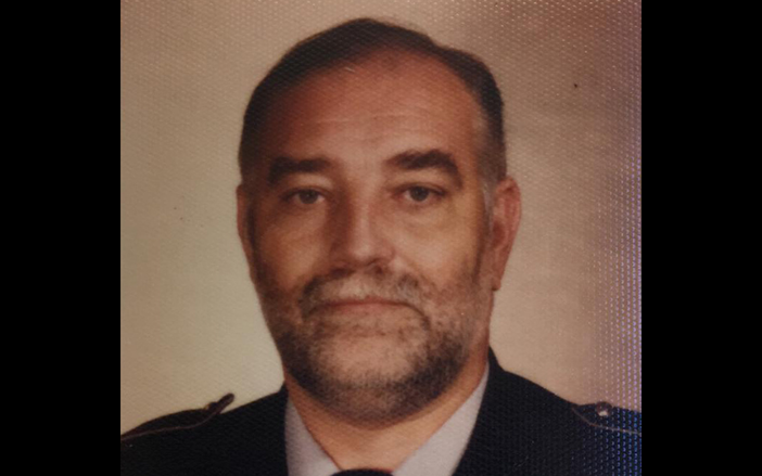 Claudio Detoma, in un'immagine in divisa