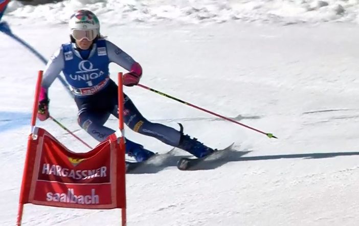 Sci alpino femminile, Coppa del mondo: gigante Saalbach, Marta Bassino decima a metà gara Sci alpino femminile, Coppa del mondo: gigante Saalbach, Marta Bassino decima a metà gara