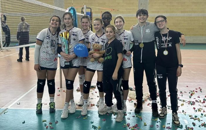 Volley femminile: trionfo della LPM BAM Mondovì nel campionato territoriale Cuneo-Asti Under 12