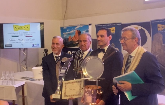 Il cuneese Pietro Benzi incoronato miglior maitre d'Italia