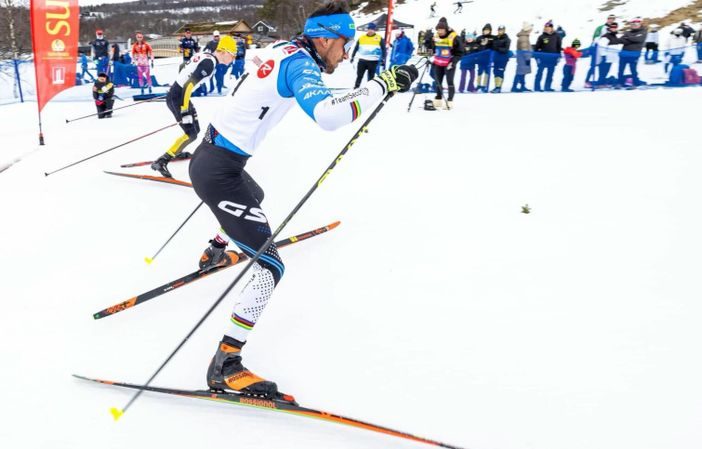 Sci di fondo: Emanuele Becchis trionfa nella Supersprint del Fjälltopphelgen