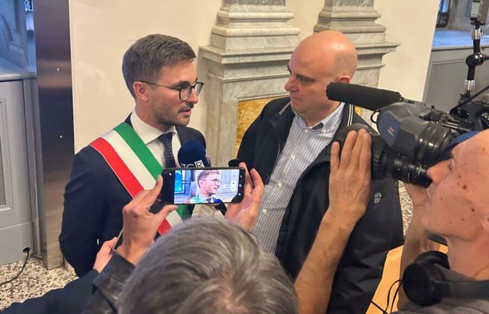 Il sindaco Gatto intervistato Il sindaco Gatto intervistato