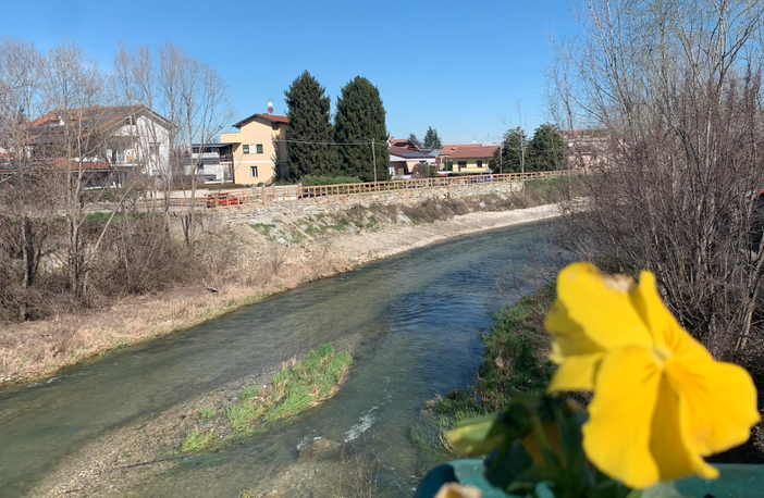 Il fiume Maira a Savigliano