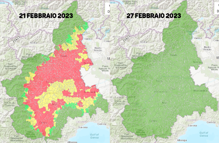 La neve spazza via le polveri sottili. Il Piemonte torna verde, ma per quanto? [VIDEO]