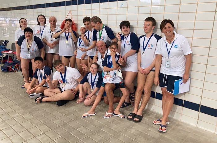 Nuoto: il CSR fa in incetta di medaglie ai Campionati Regionali FINP FISDIR Nuoto: il CSR fa in incetta di medaglie ai Campionati Regionali FINP FISDIR