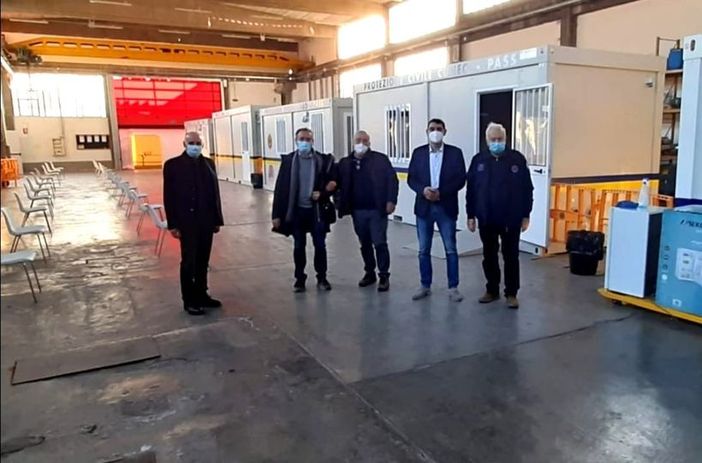 Fossano è pronta a vaccinare 900 volontari della Protezione Civile