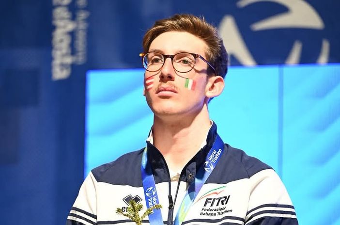 Guglielmo Giuliano sul podio