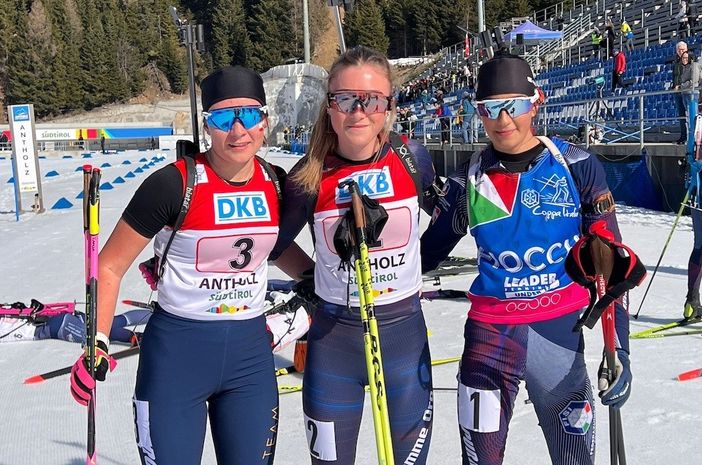 Biathlon: Matilde Giordano è campionessa italiana Aspiranti nella mass start di Anterselva Biathlon: Matilde Giordano è campionessa italiana Aspiranti nella mass start di Anterselva